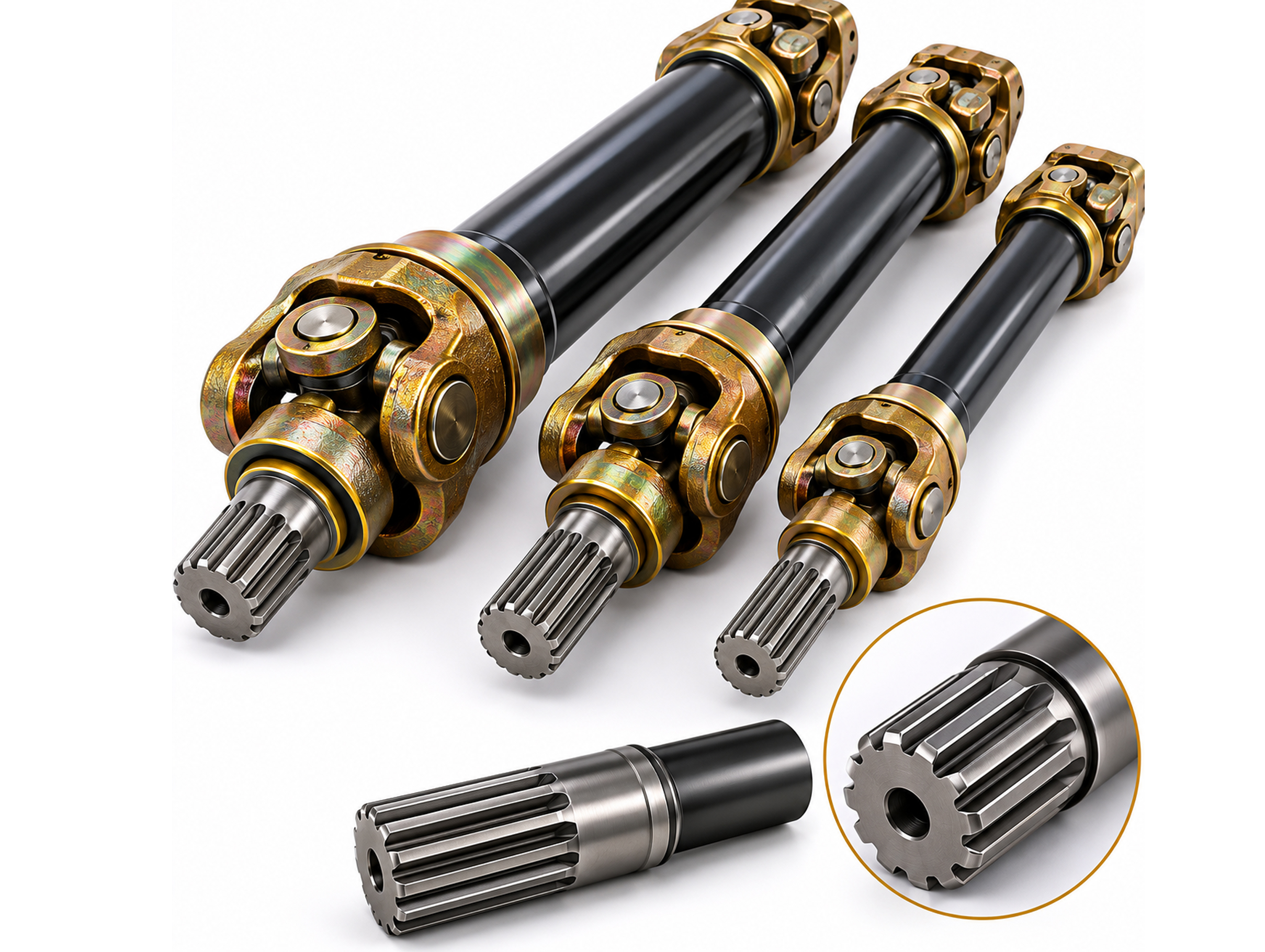 10 Spline Shafts (PTO Shafts)